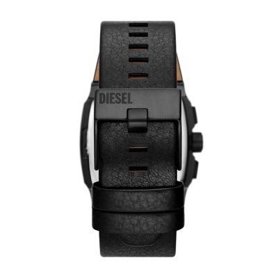 Diesel Cliffhanger Chronograph Leather - Watch DZ4645 - Black Watch Station