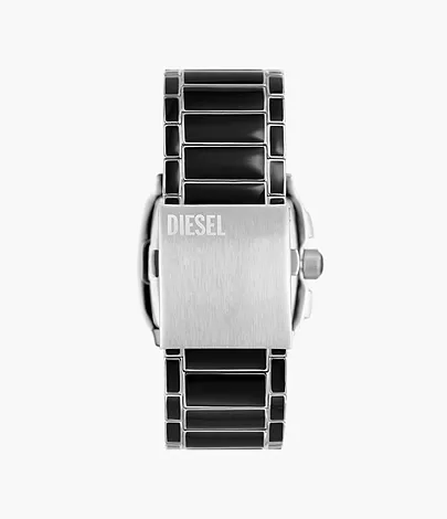 Diesel Cliffhanger Chronograph Black Lacquer and Stainless Steel Watch -  DZ4646 - Watch Station