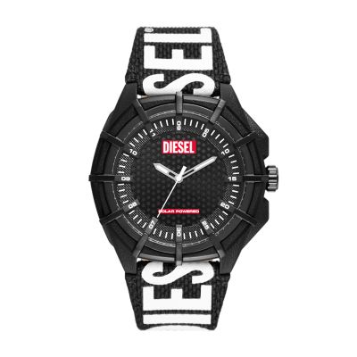 Mens black diesel discount watch