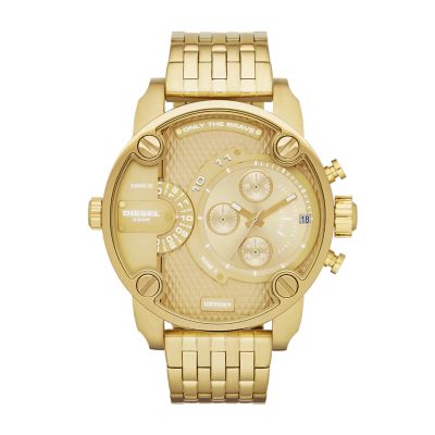 diesel gold watch