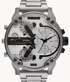 Diesel Men's Mr. Daddy 2.0 Chronograph Steel Watch