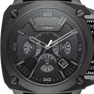 Diesel BAMF Chronograph Gunmetal Stainless Steel Watch
