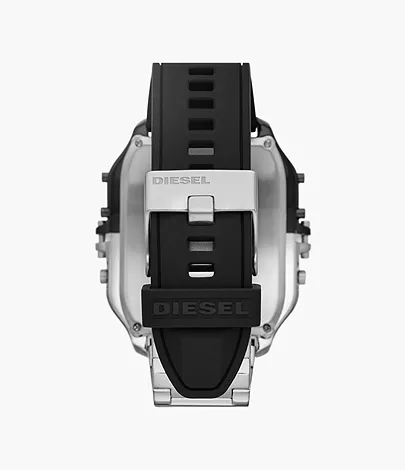 Diesel Clasher Ana-Digi Two-Tone Silicone Watch - DZ7458 - Watch 