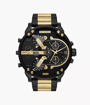 Diesel Mr. Daddy 2.0 Chronograph Multifunction Two-Tone Stainless Steel Watch