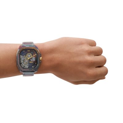 新品・未使用品✨　ディーゼル 腕時計 自動巻き  FLAYED DZ747347MM