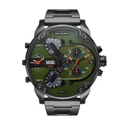 Diesel Mr. Daddy Chronograph Gunmetal Stainless Steel Watch