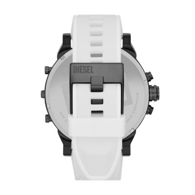 Diesel Mr. Daddy 2.0 Chronograph White Silicone Watch - DZ7478