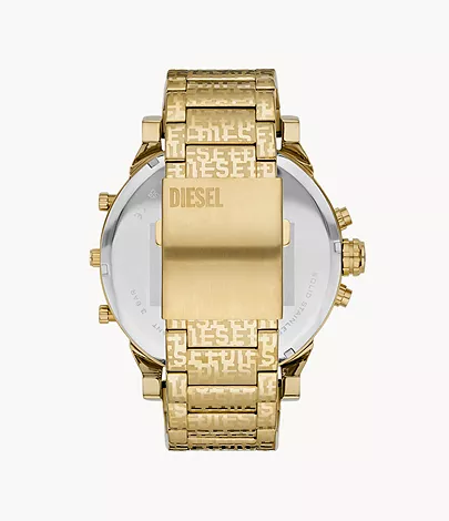 Diesel Mr. Daddy 2.0 Chronograph Gold-Tone Stainless Steel Watch - DZ7479 -  Watch Station