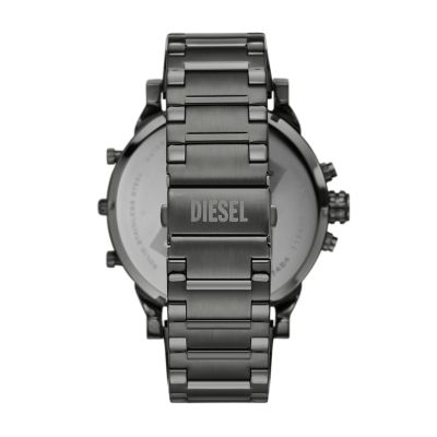 DIESEL Mens MR Daddy 2.0 Chronograph Watch Iridescent Blue