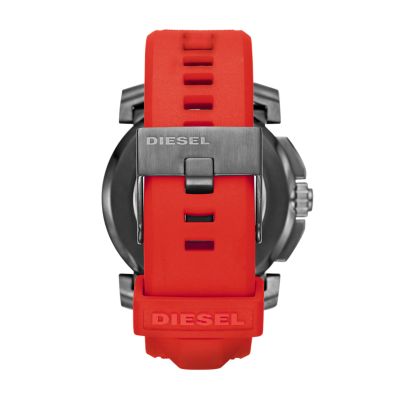 Diesel Hybrid Smartwatch - Red Silicone 