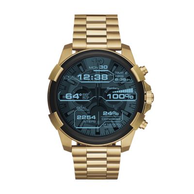 smartwatch diesel gold