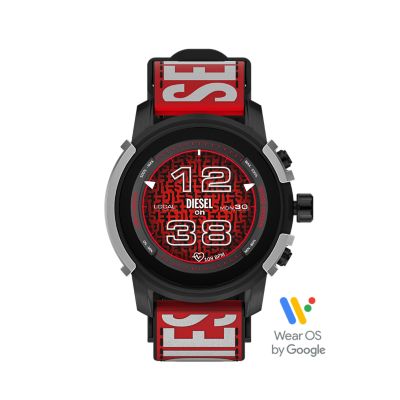 Diesel black touchscreen smart watch new arrivals