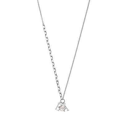 Emporio Armani Gold-Tone Sterling Silver Pendant Necklace