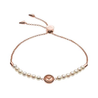 emporio armani rose gold bracelet