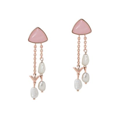 armani drop earrings