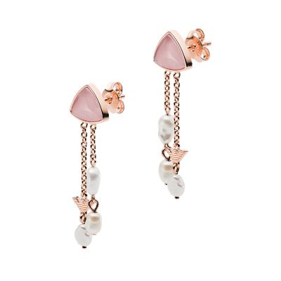 armani drop earrings