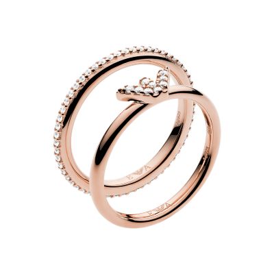 armani ring gold