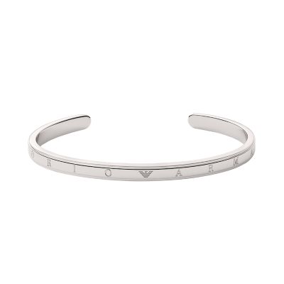 Emporio Armani Stainless Steel Cuff Bracelet