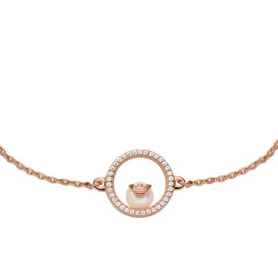 Emporio Armani Rose Gold-Tone Sterling Silver Bracelet - EG3521221