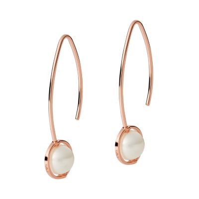 Emporio Armani Rose Gold-Tone Sterling Silver Drop Earrings - EG3534221 -  Watch Station