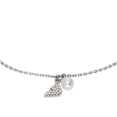 Emporio Armani Sterling Silver Chain Bracelet - EG3576040 - Watch