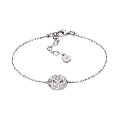 Emporio Armani Sterling Silver Components Bracelet - EG3586040 - Watch  Station