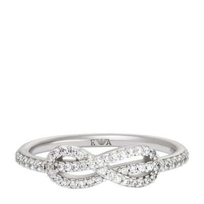 Bague a focale centrale Emporio Armani en argent 925 EG3599040002 Watch Station