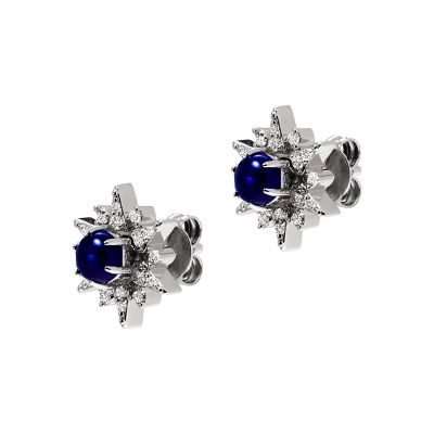 Emporio Armani Sterling Silver Stud Earrings