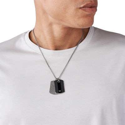 Emporio armani outlet dog tag