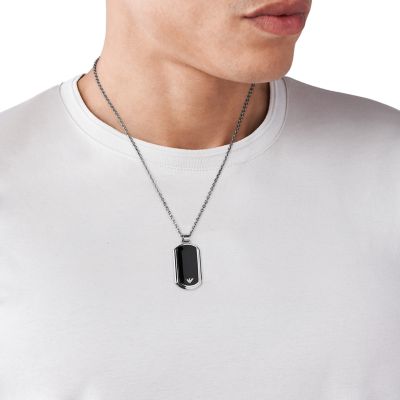 Armani 2024 necklace mens