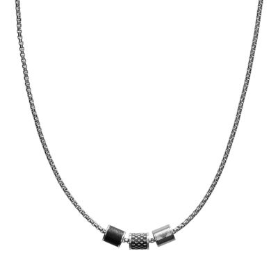 Silver Stainless Steel Necklace 