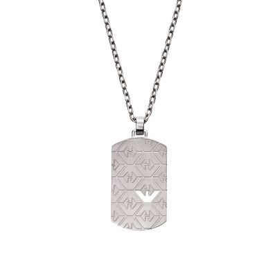 Stainless Steel Dog Tag Necklace 