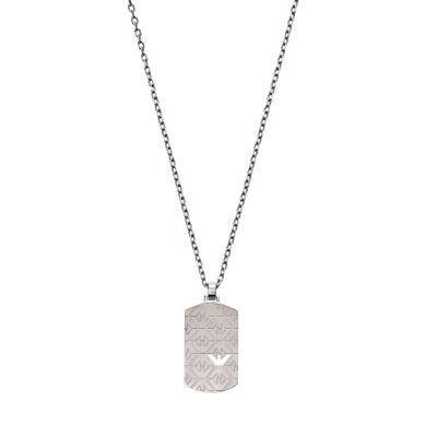 Stainless Steel Dog Tag Necklace 