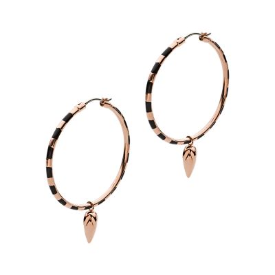 armani hoop earrings