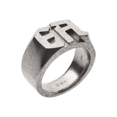 Emporio Armani Men's Stainless Steel Band Ring