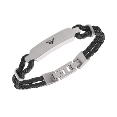 Emporio Armani Two-Tone - ID Bracelet Station Watch - Steel EGS2719040 Leather Stainless and