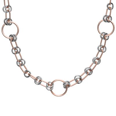 Emporio Armani Rose Two-Tone Steel Necklace - EGS2730221 - Watch