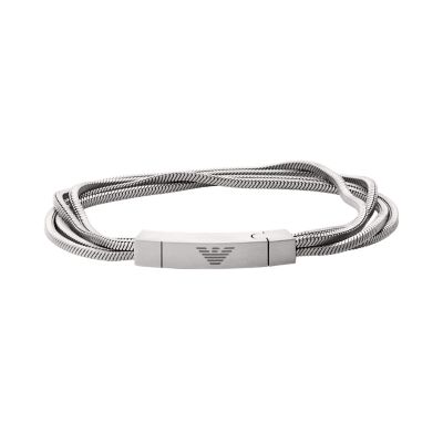 Emporio Armani Stainless Steel Multi Strand Bracelet - EGS2818040 - Watch  Station