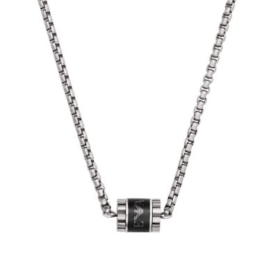 Emporio Armani Stainless Steel Chain Necklace EGS2844040 Watch