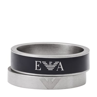 Emporio Armani Stainless Steel Ring EGS2846040001 Watch Station