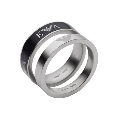 Emporio Armani Stainless Steel Ring EGS2846040004 Watch Station