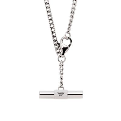 Emporio Armani Stainless Steel Chain Necklace EGS2850040 Watch