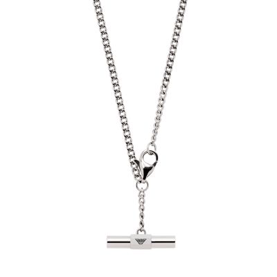 Emporio Armani Stainless Steel Chain Necklace - EGS2850040 - Watch