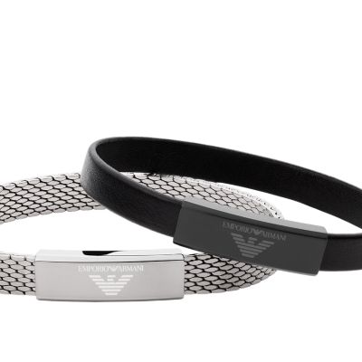 Emporio Armani Stainless Steel Bracelet Set - EGS2853040 - Watch Station