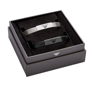 Emporio Armani Stainless Steel Bracelet Set Station - - EGS2853040 Watch
