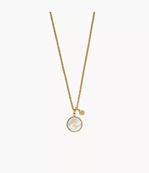 Emporio Armani Gold-Tone Stainless Steel Chain Necklace