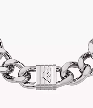 Bracelet chaîne Emporio Armani en acier inoxydable