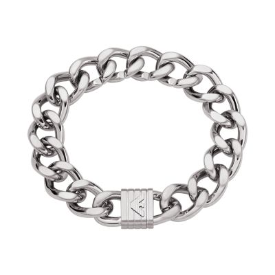 Emporio Armani Stainless Steel Chain Bracelet - EGS2905040 - Watch Station