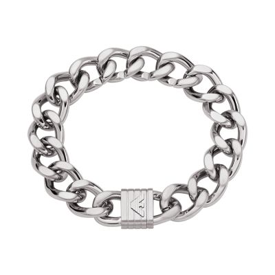 Armani Steel - Station Stainless Emporio - Chain Watch Bracelet EGS2905040