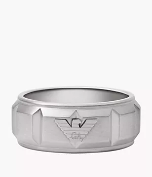 Emporio Armani Stainless Steel Band Ring